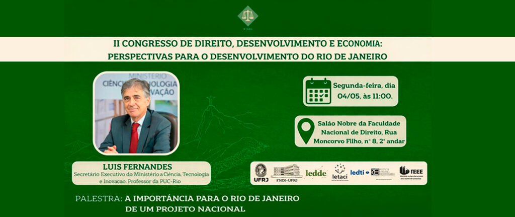 II CDDE A importância para o Rio de Janeiro de um Projeto Nacional